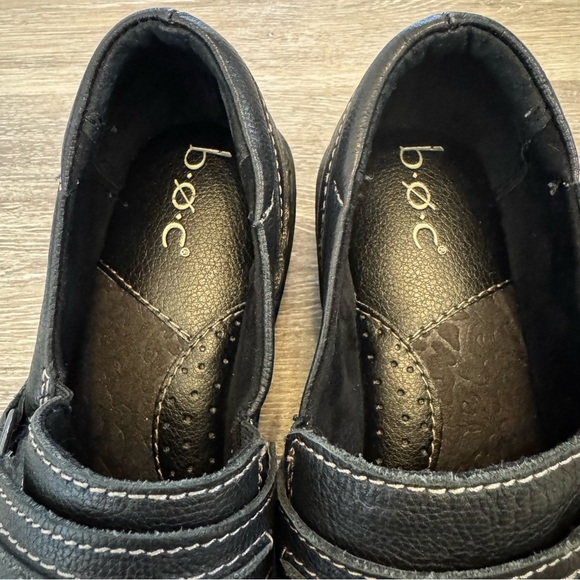 B.O.C Born Concepts Clogs Women's 8.5M Black Leather Slip-On Comfort Quality EUC - Picture 10 of 10